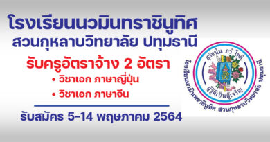 นวมินทราชินูทิศ สวนกุหลาบวิทยาลัย ปทุมธานี